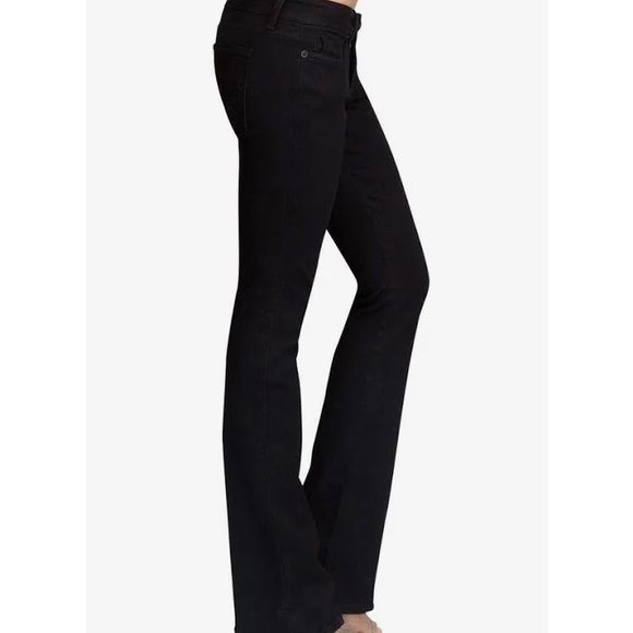 bebe Denim - Bootcut Jeans Bebe Black jeans mid rise stretchy jr bootcut jeans 31-32